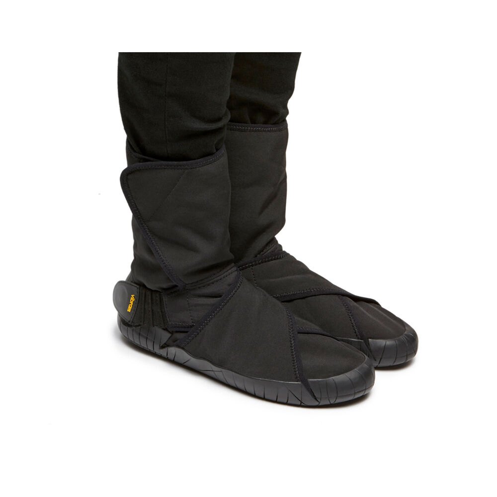 Vibram Furoshiki Dame Støvler Sort - New Yorker Mid - 2043DJVYU